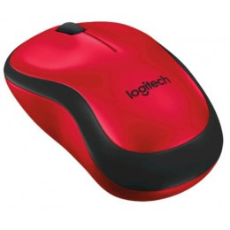 Logitech Wireless M220 Silent Plus Rojo